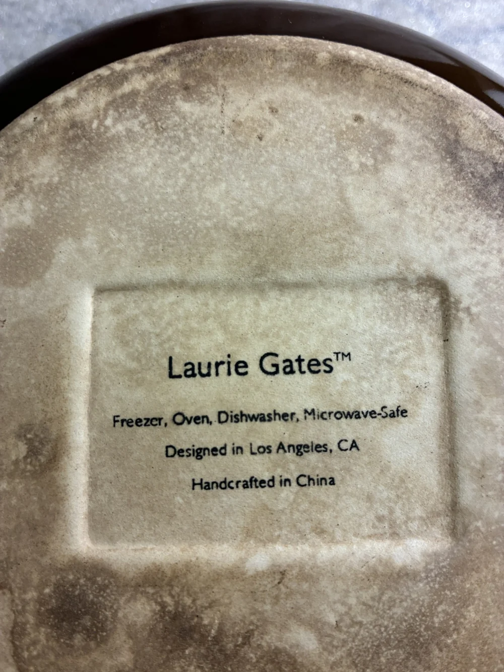 Laurie Gates Lidded Covered Casserole / Bake and Serve Dish